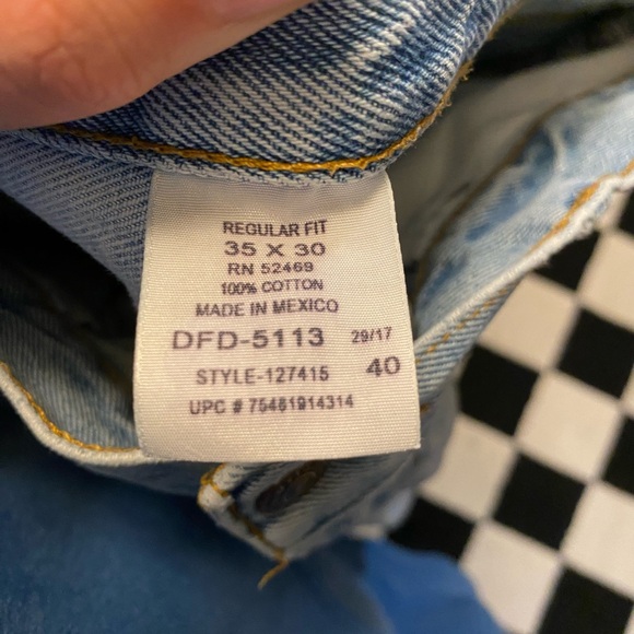 Vintage Jeans 35x30 - Picture 6 of 6